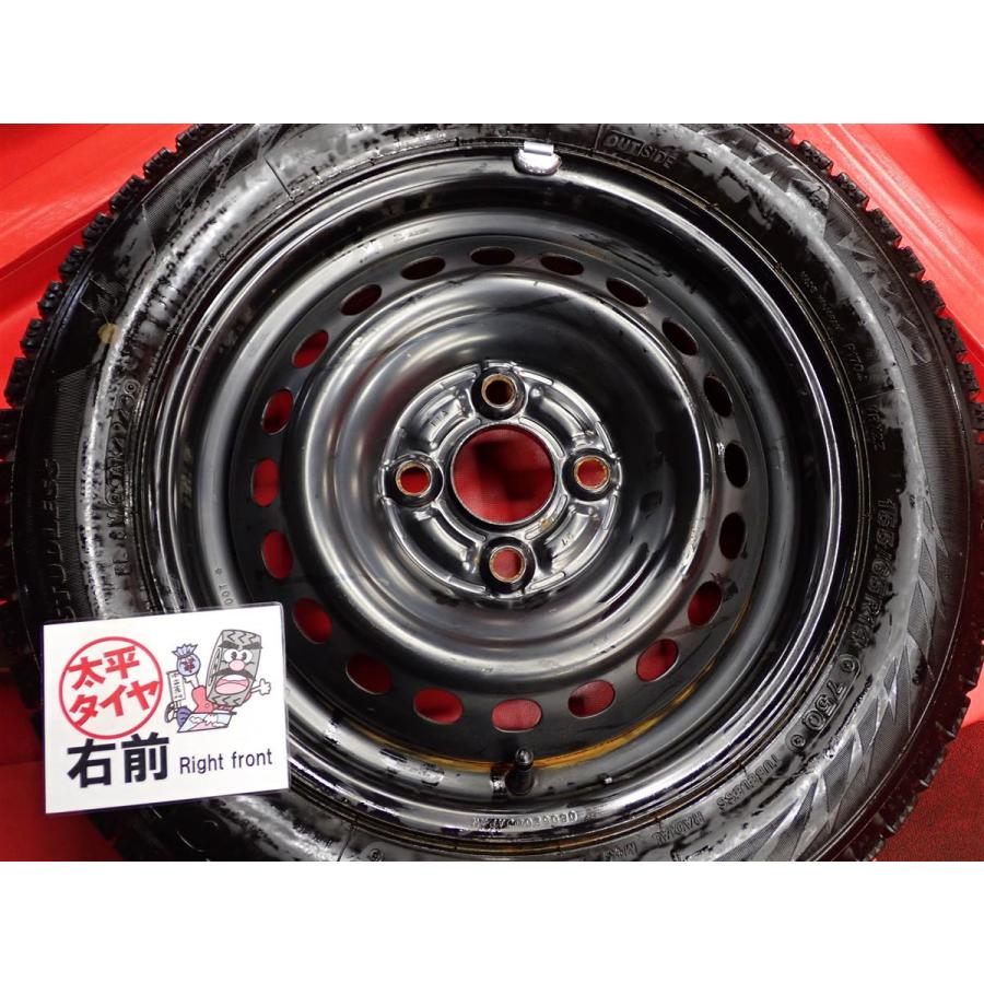 激安 4本SET】ホンダ N-BOX JF3系 純正 スチール 鉄ホイール [4.5J +40