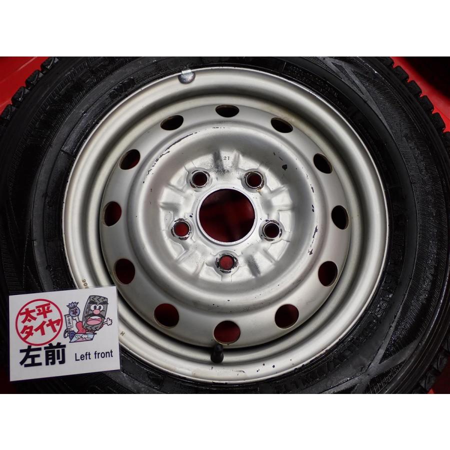 4tダンプ純正アルミホイール 激安 4本SET】ボンゴ 純正 スチール 鉄ホイール [4.5J +50 PCD114.3