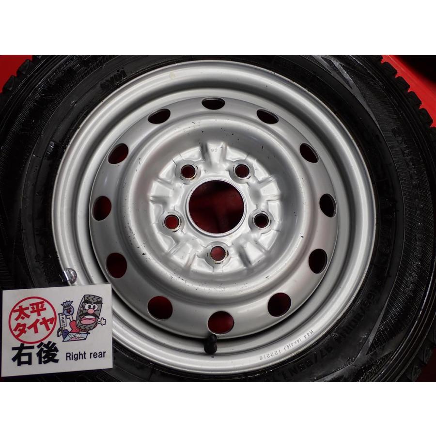 kazu ページ195/80R15 ダンロップ 鉄ホイール 4本 激安 4本SET】ボンゴ 純正 スチール 鉄ホイール [4.5J +50 PCD114.3