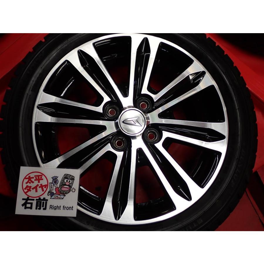 激安 4本SET】タントカスタム LA600S系 RS 純正 アルミホイール [4.5J