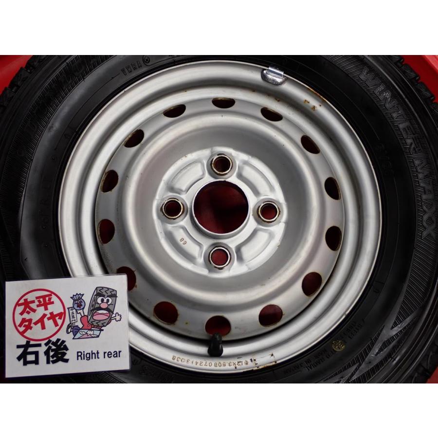 激安 4本SET】三菱 ミニキャブ 純正 スチールホイール [3.50B +38