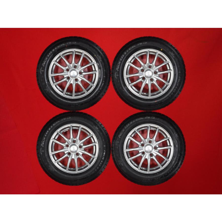 195/65R15 ノーストレック スタッドレスタイヤ アルミホイール付 4本 激安 4本SET】オートバックス ノーストレックN5 [195/65R15] レーベン