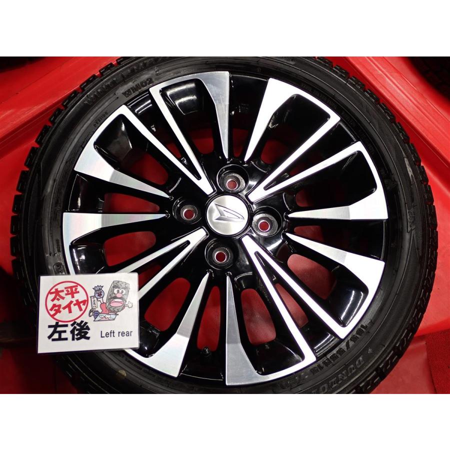 激安 4本SET】ダイハツ タントカスタム LA650S系 RS 純正 [4.5J +45