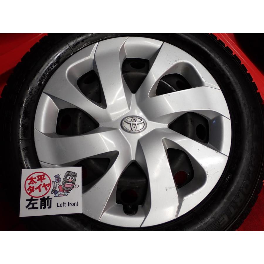 シエンタ170系、純正タイヤ、ホイールセット 激安 4本SET】シエンタ 170系 純正 スチール 鉄ホイール [5.5J +39