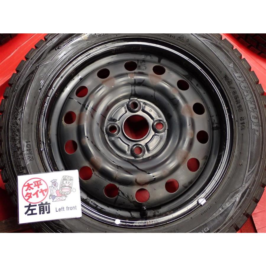 激安 4本SET】ダイハツ 純正 スチール 鉄ホイール [4.5J +45 PCD100