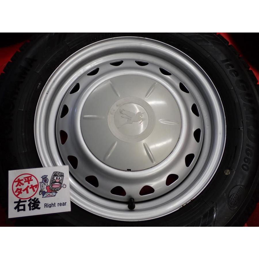【激安 4本SET】ヨコハマ アイスガード6 iG60 [195/65R15] キャロウィン YE [6J +45 PCD100/114.3] カローラ/140系 ノートオーラ 等 stwt15_7