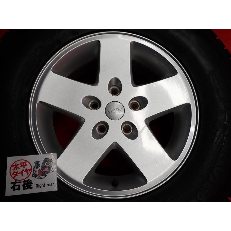 激安 4本SET】ジープ ラングラー JK38 純正 アルミホイール [7.5J + 