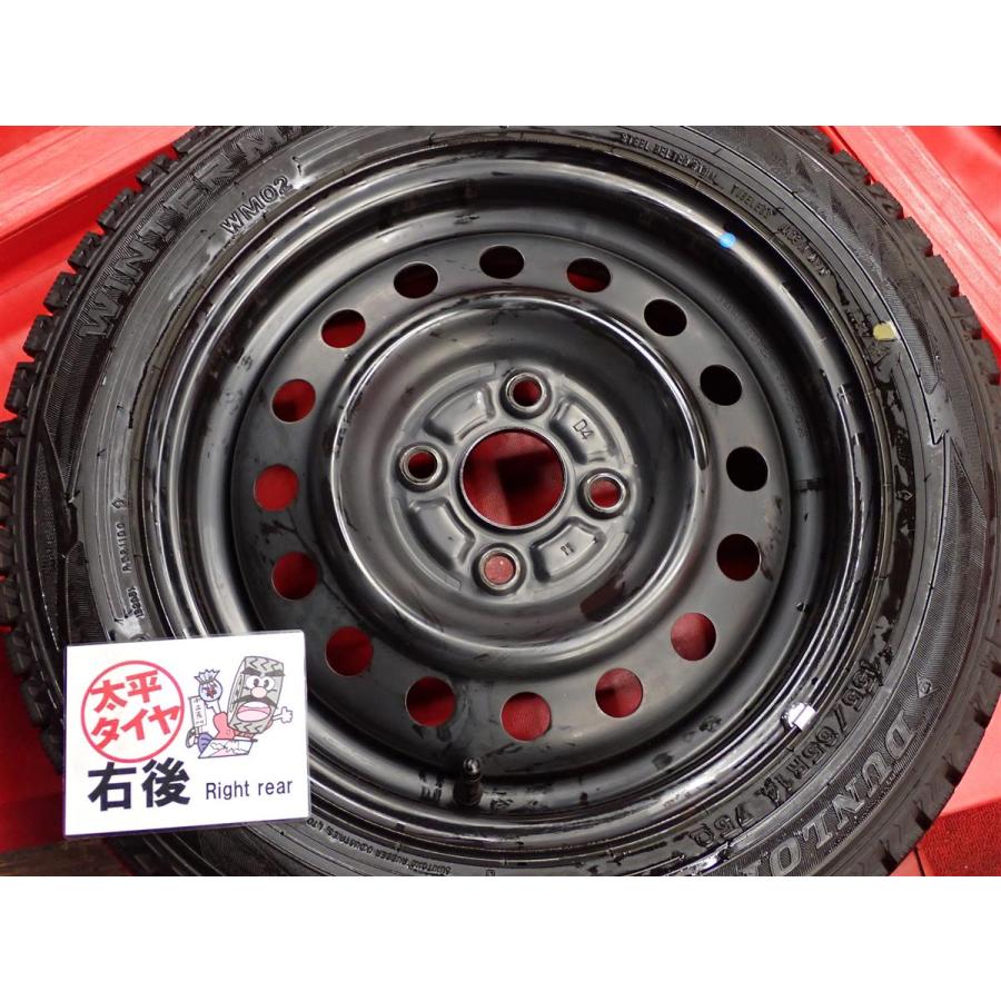 激安 4本SET】ワゴンR MH34S 純正 スチールホイール [4.5J +45 PCD100