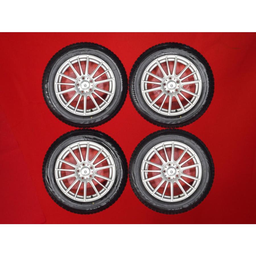 ブリヂストン ブリザックVRX2 215/60R17 タイヤ・ホイールセット 良品 4本SET】ブリヂストン ブリザック VRX2 [215/60R17] G-Mach [7J +