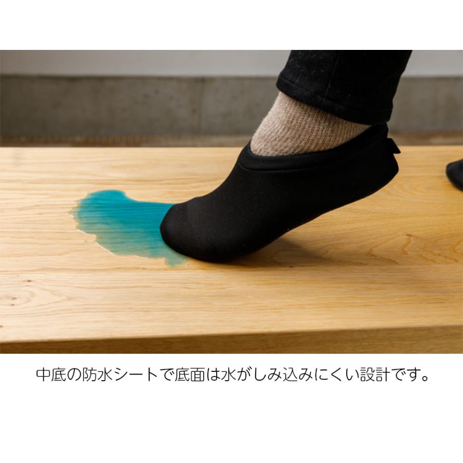 ソックス 滑り止め付靴下 スリッパ はたラクルームシューズヘルパー 3