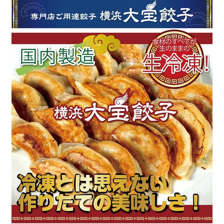 餃子 焼売 もちもち国産ジャンボ大宝餃子30個＆大宝焼売15個 大きい 冷凍餃子 焼餃子 冷凍焼売 国産 おつまみ 中華惣菜 点心 中華 お取り寄せ ぎょうざ にんにく｜taihogyoza｜02