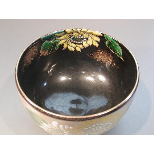 茶道具 抹茶茶碗 乾山 向日葵（ひまわり）、壱休窯 窪田常之作 : 佐藤