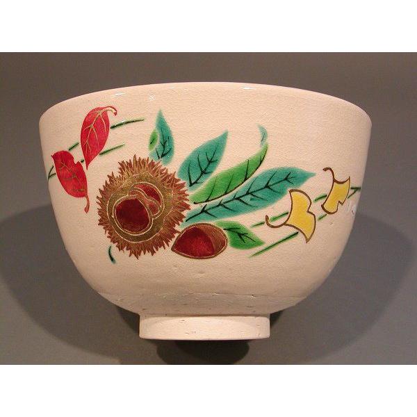 楽天市場】茶道具抹茶茶碗 栗絵京都 手塚桐鳳作 : 佐藤大観堂
