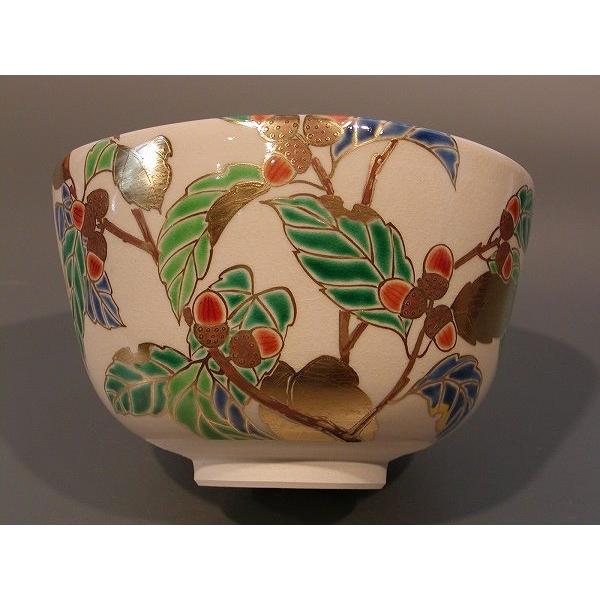 茶道具 抹茶茶碗 仁清 団栗（どんぐり）、京焼 東福窯 中村能久