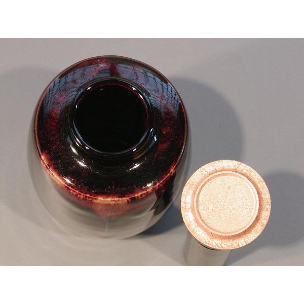 茶道具 茶入 肩衝 （仕服―雨龍間道）、 桶谷定一 作 : 佐藤大観