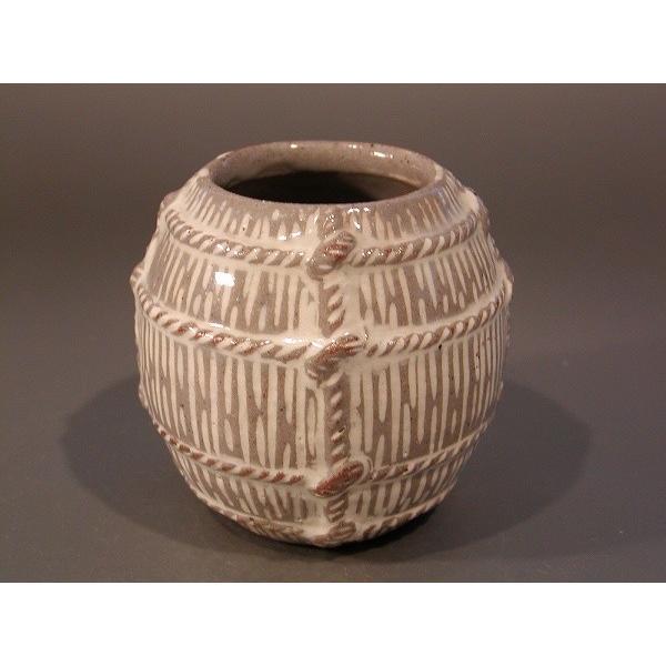 【茶道具】 丹波焼　杉原祥公作　建水　縄すだれ　共箱 茶道具】 丹波焼 杉原祥公作 建水 縄すだれ 共箱 - メルカリ 【茶道具