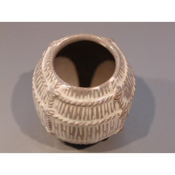 茶道具 蓋置 俵（たわら）、杉原祥公（すぎはら しょうこう）作 : 佐藤