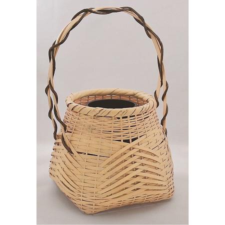 工芸品 茶器・茶道具、竹籠花入（竹篭花入）、雅（みやび）宗全