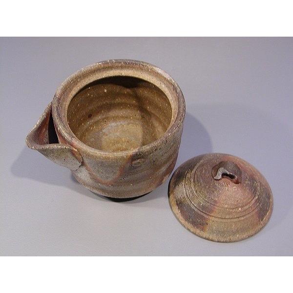 茶道具 備前焼 宝瓶(ほうひん)急須、 堀江祥山（ほりえ