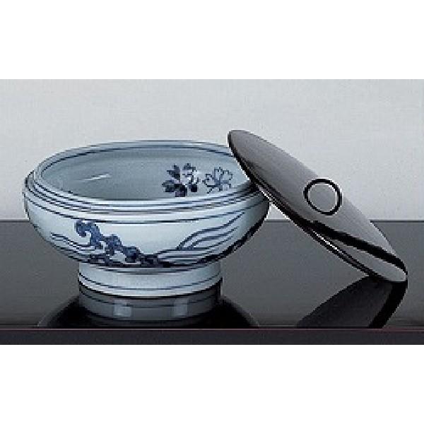 茶道具・水指 】染付 桜川、景徳鎮 王懐英作 【公式通販】