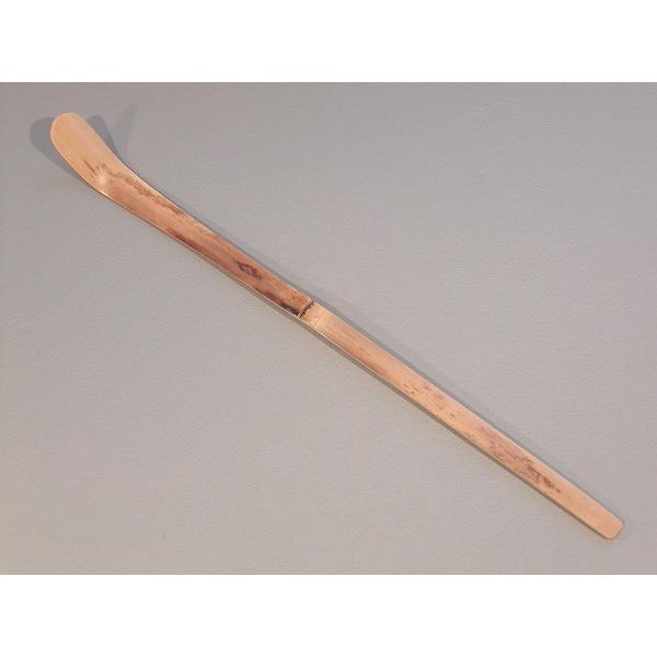 茶杓 仁和寺第45世門跡 松村祐澄 銘『 鍾聲 』 共箱 鐘楼古材 茶道具 新品 茶道具 銘入茶杓 「好古」、 大徳寺 紫野 黄梅院住職 小林太玄作