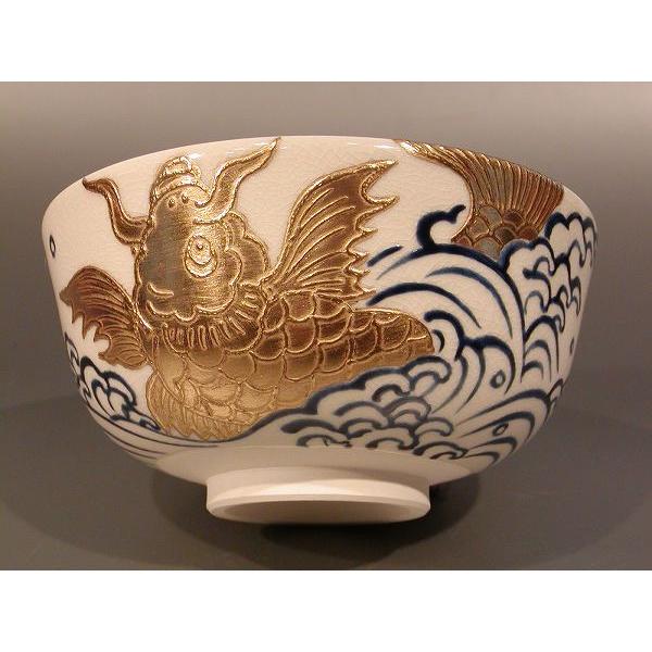 茶道具・抹茶茶碗 色絵 荒磯、山本閑人作 : 佐藤大観堂 - 通販 - Yahoo