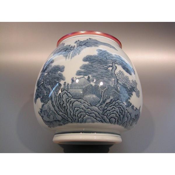 【茶道具】加藤郷山作 染付山水絵 芋頭水指 共箱 茶道具 水指 芋頭 染付山水、 加藤郷山作【 完売 】 : 佐藤大観堂