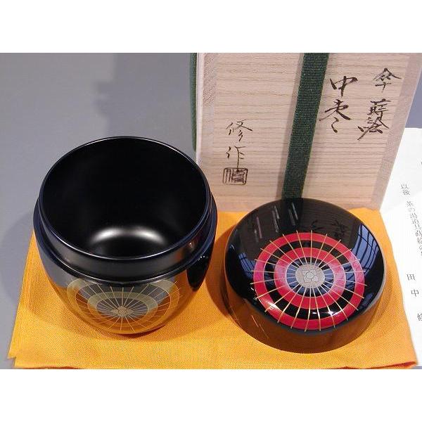 茶道具 中棗 傘蒔絵、 田中 修作 : 佐藤大観堂 - 通販 - Yahoo
