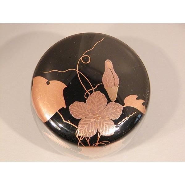 茶道具 中棗 夕顔蒔絵 、 田中 修作