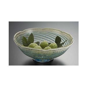 茶道具 菓子器 うず潮 義山（ガラス）、坂本 葉留夫作 : 佐藤大観堂 