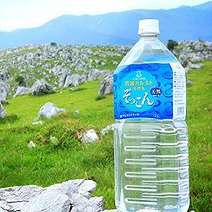 四国カルストのミネラルウォーター 天然の湧き水 「ぞっこん