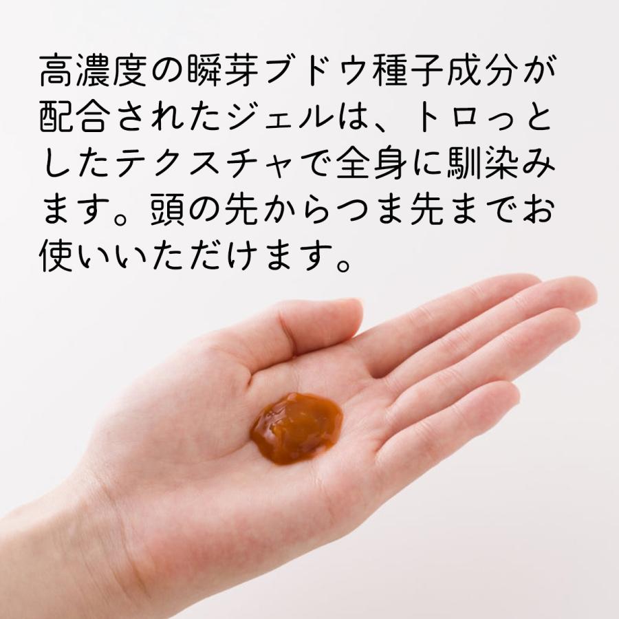 瞬芽ブドウ種子エキス配合 iGS4000 スキンケアジェル エアレス 瞬芽ブドウ種子エキス配合 iGS4000 スキンケアジェル エアレス