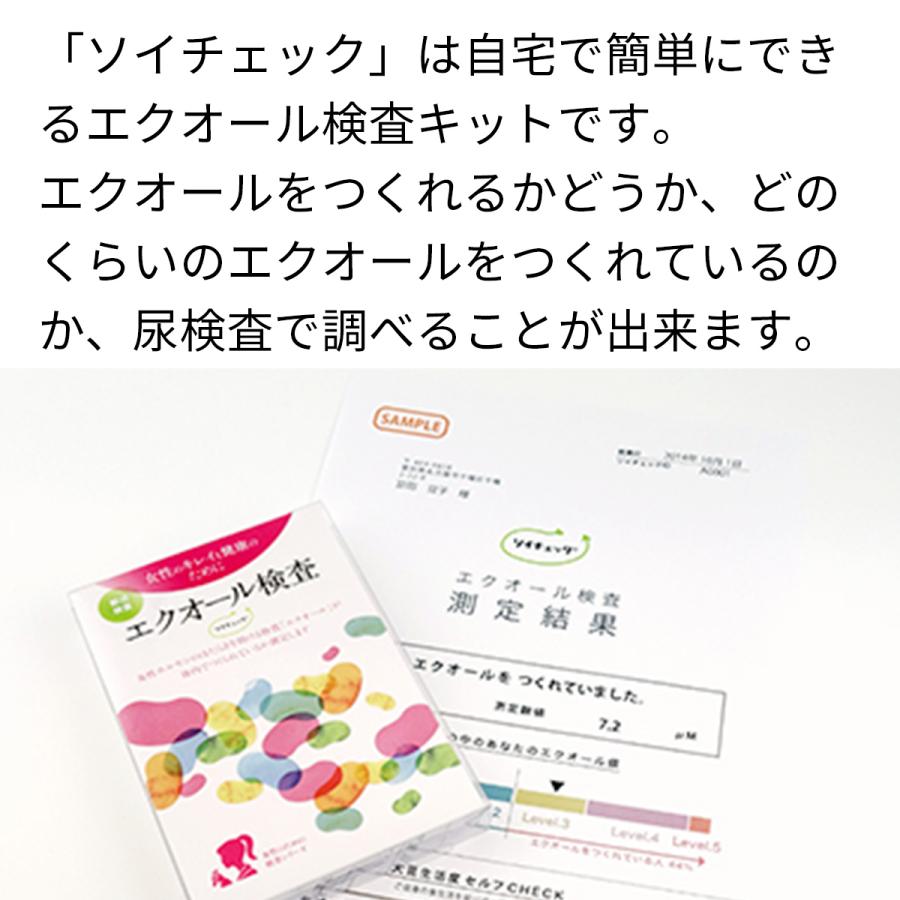 クリックポストでお届けします】 エクオール検査キット ソイチェック 2
