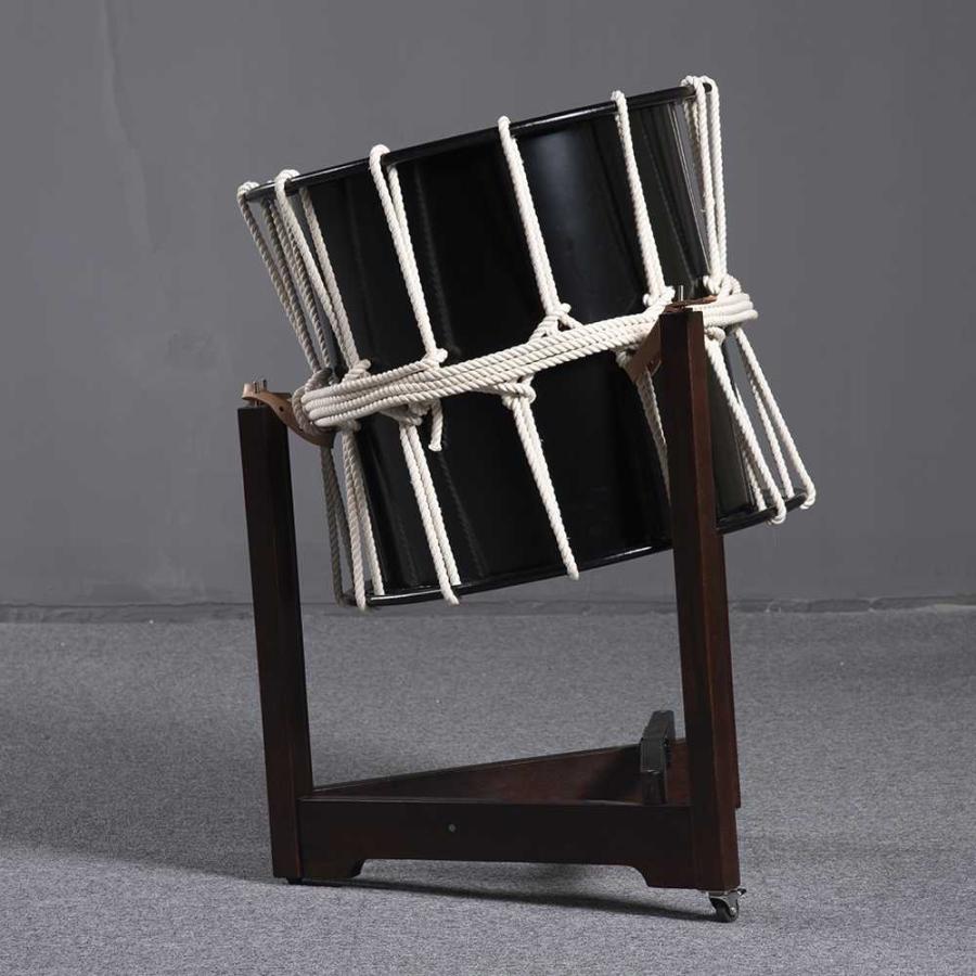 桶胴太鼓 2尺（鼓面60cm） 吊り台付 ※写真の長胴太鼓・バチは別売り