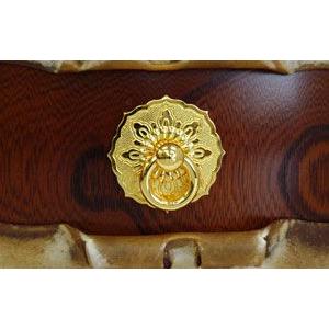 平胴太鼓 平太鼓 極上品 1尺5寸(鼓面:45cm) 欅（ケヤキ） くりぬき胴