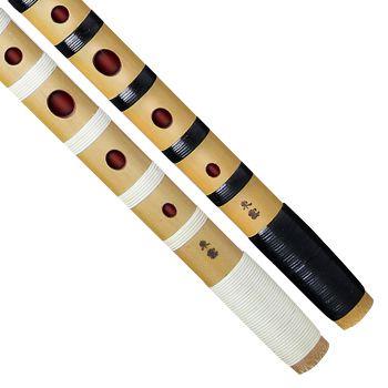 東雲麗 篠笛 ドレミ調 7穴 8本調子 彫込 籐総巻 : 和楽器総合販売