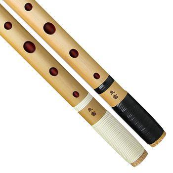 篠笛　五・八本調子ドレミ調　※専用商品※ 東雲麗 篠笛 ドレミ調 7穴 5本調子 彫込 籐両巻 : 和楽器総合