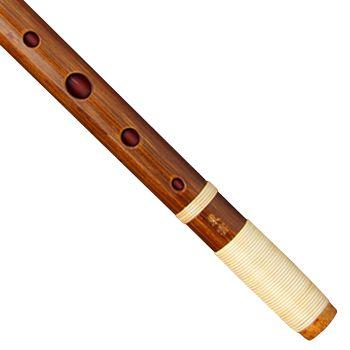 東雲麗 篠笛 ドレミ調 7穴 6本調子 燻煙 彫込 籐両巻 : 和楽器総合販売