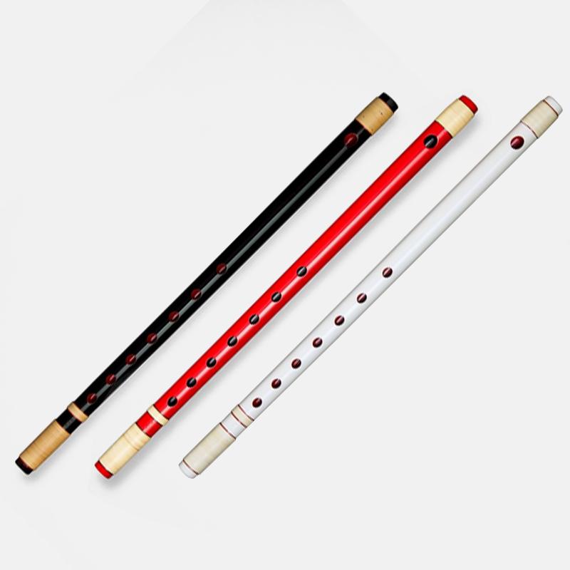 獅子田竹渓 篠笛 お囃子用 お祭り用 6穴・7穴 3本調子 塗 籐両巻 : 和