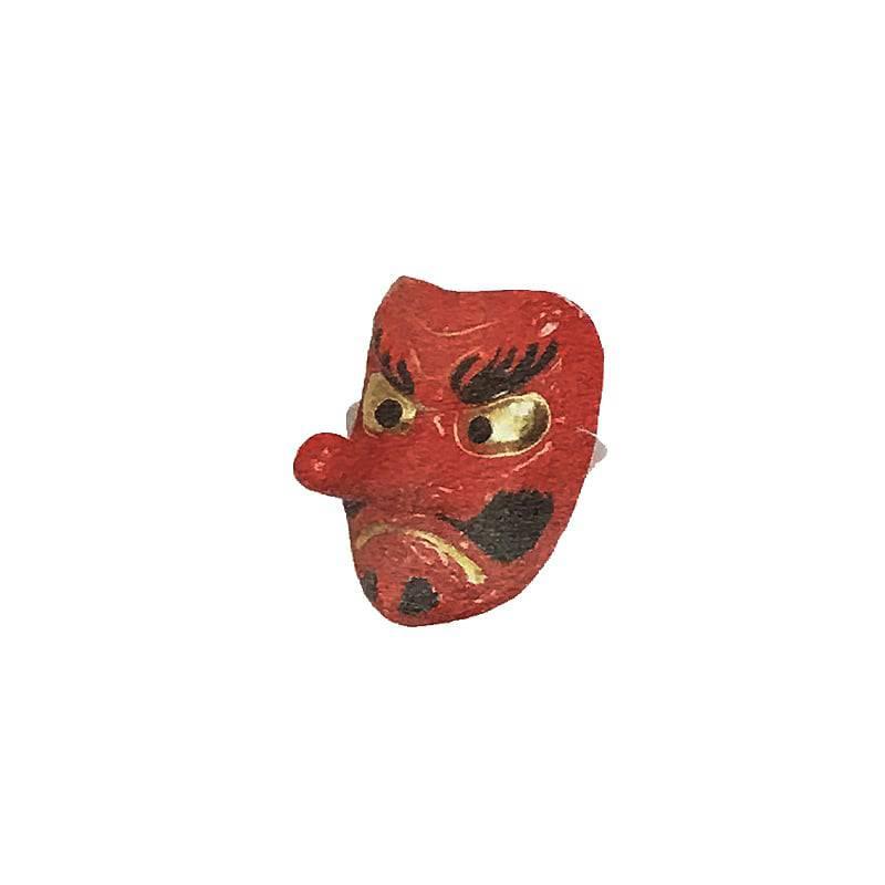 お面 天狗 赤・白 紙製 : 和楽器総合販売 ONIKKO Yahoo!店 - 通販