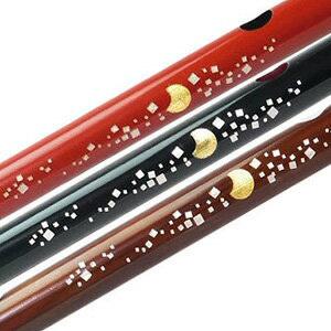 篠笛立平 唄物 7穴 6本調子 7本調子 蒔絵:天の川 : 和楽器総合販売