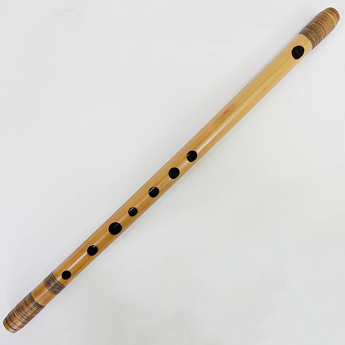 篠笛立平 唄物 7穴 2本調子 3本調子 拭漆 天地巻