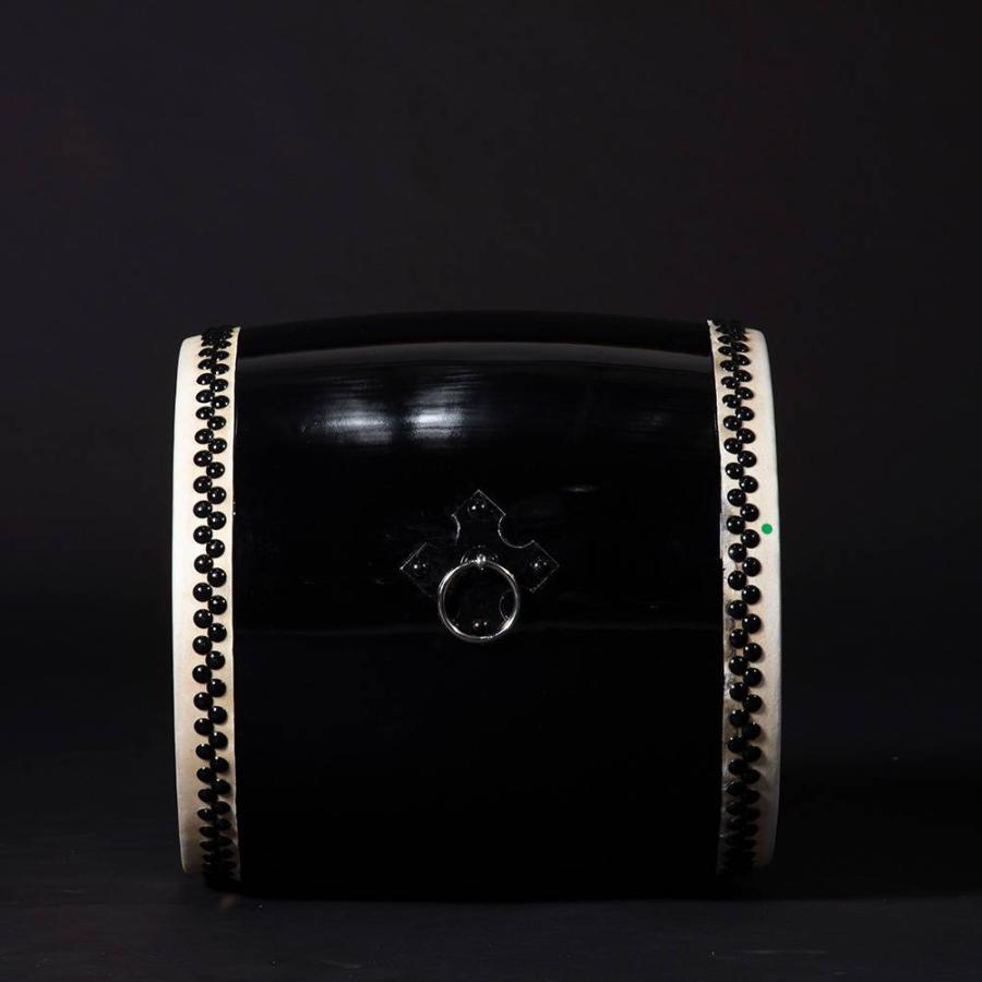 エイサー太鼓 黒色 エイサー大太鼓 1尺5寸（鼓面45cm） :s28es-eo15b