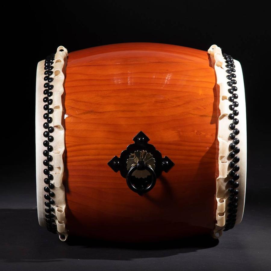 長胴太鼓 1尺6寸（鼓面:48cm） 集成胴 片面消音太鼓(特許出願中)  ミュー太の画像