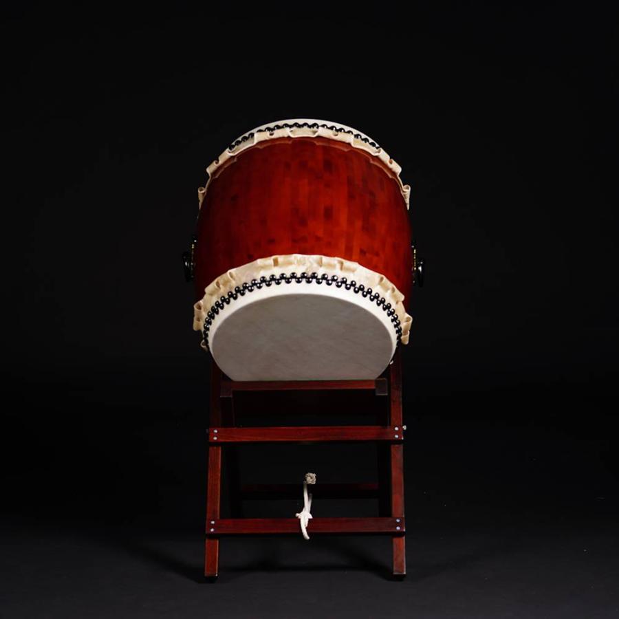 長胴太鼓台　万能台　1尺5寸用　キャスター付 長胴太鼓台 太鼓スタンド 長胴太鼓用やぐら台 1尺5寸・1尺6寸用