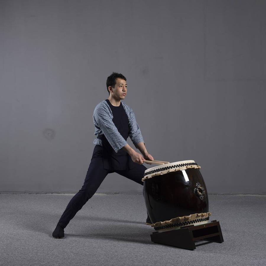 長胴太鼓台 太鼓スタンド 長胴太鼓用 斜め置台 四角 折りたたみ式 1尺3