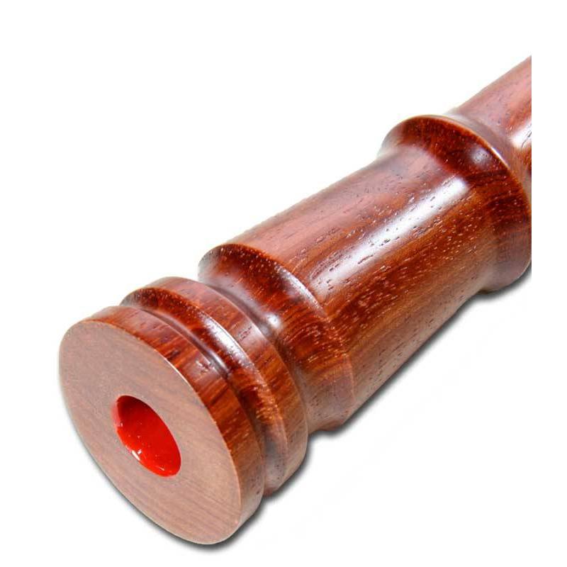 蝴蝶宝 尺八 花櫚 直管 節あり 継ぎ手あり 2尺3寸 正律管 （0105