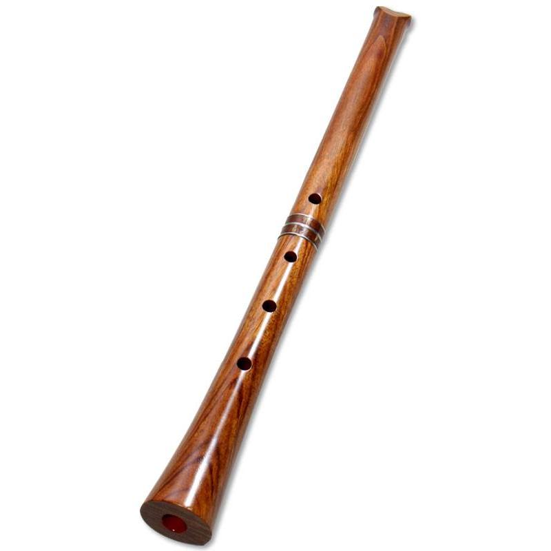 尺八 蝴蝶 高級紅紫檀曲管 二尺二寸(正律管) 尺八 蝴蝶 高級紅紫檀曲管 二尺二寸(正律管)