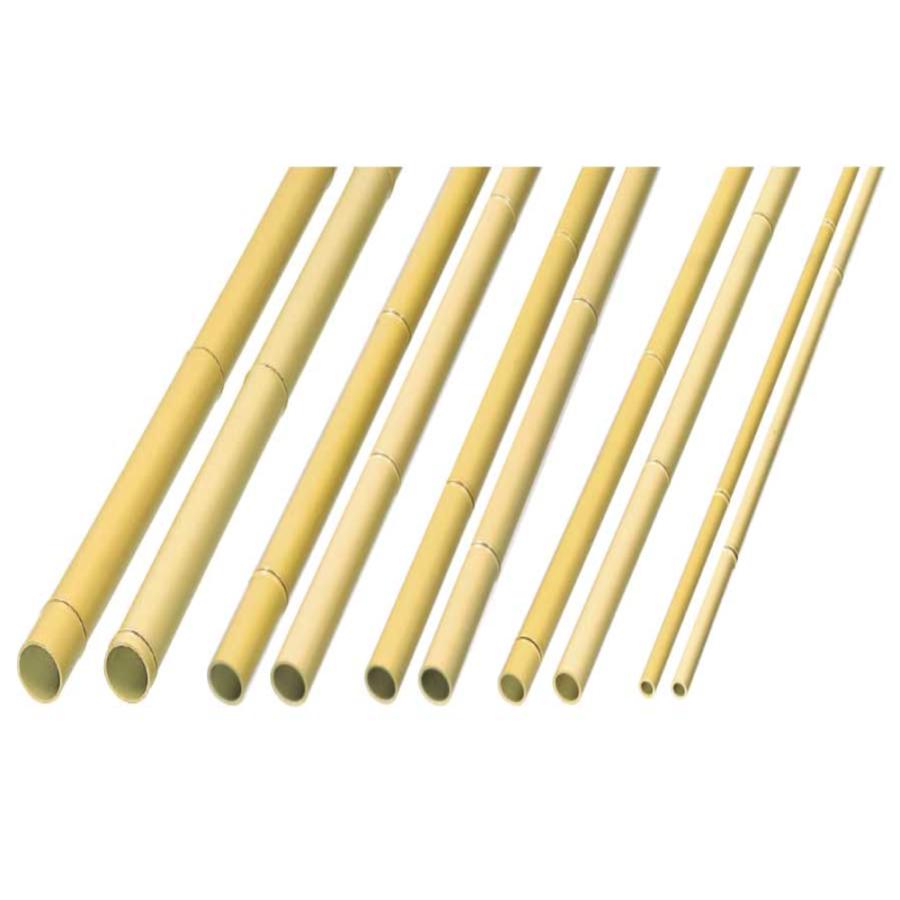 人工竹さらし竹 13.0Φ×1845mm2本 合成竹 竹垣根 竹垣フェンス 樹脂