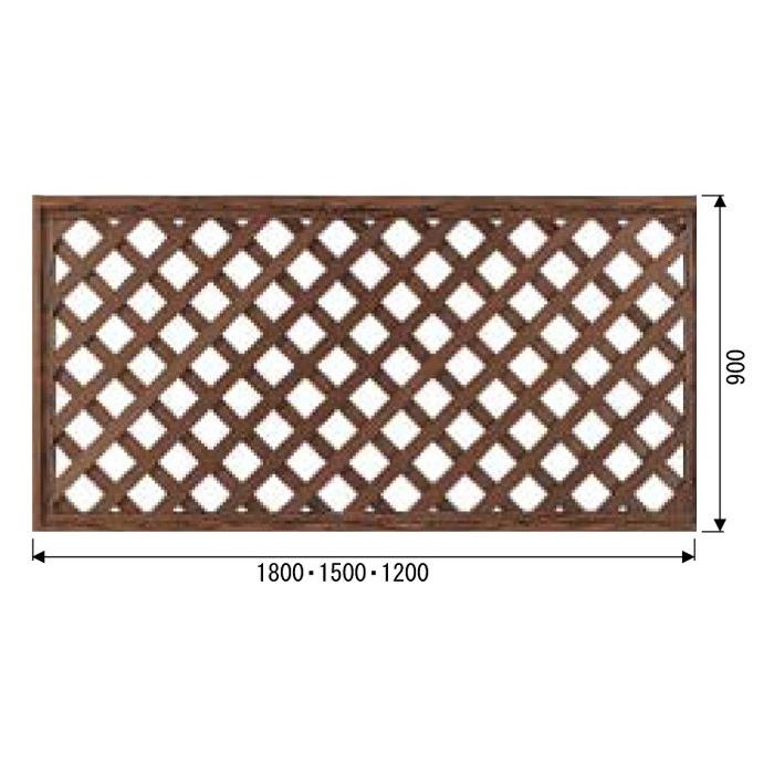 ラティス 竹フェンス ユニットｂ I型 角柱用 1800ダークブラウン幅1800 高さ900mm四万円以上購入送料無料例外地域有り ユニットｂ I型 角柱用 1800ダークブラウン幅1800 高さ900mm四万円以上購入送料無料例外地域有り Par 338db 人工竹垣 大光産業 超激安 ショップ